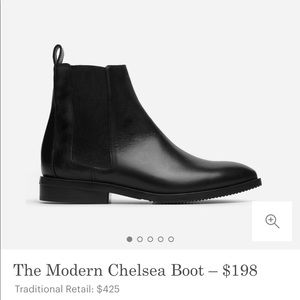 Everlane Chelsea boots. Barely worn. US 6.5